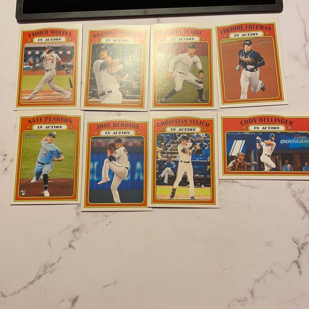 2021 Topps In Action cards